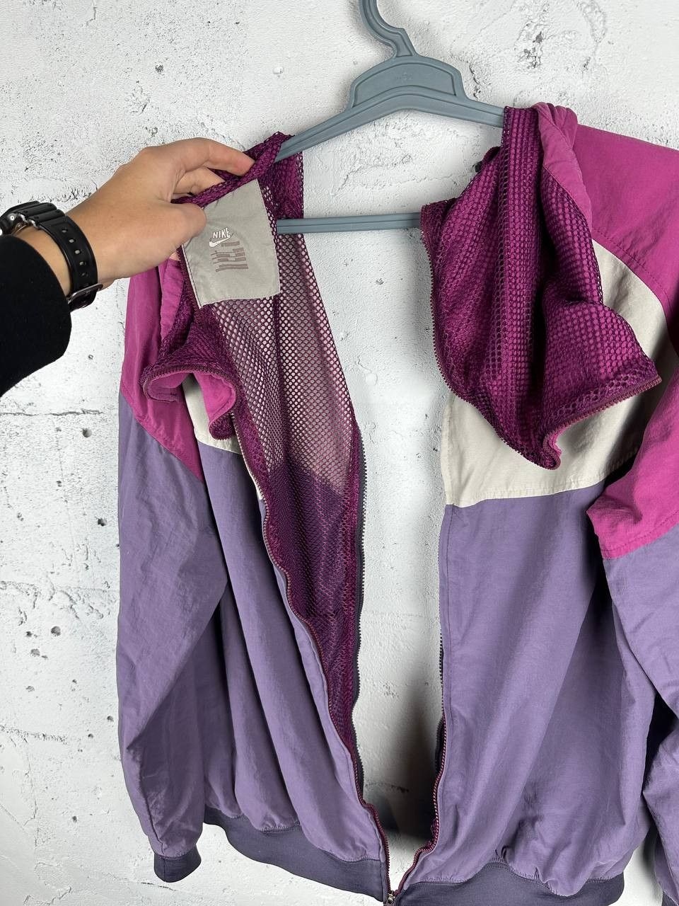 Nike × Vintage RARE 2 Pieces Jacket Full Zip Up Back Jacket Size US M / EU 48-50 / 2 - 2 Thumbnail