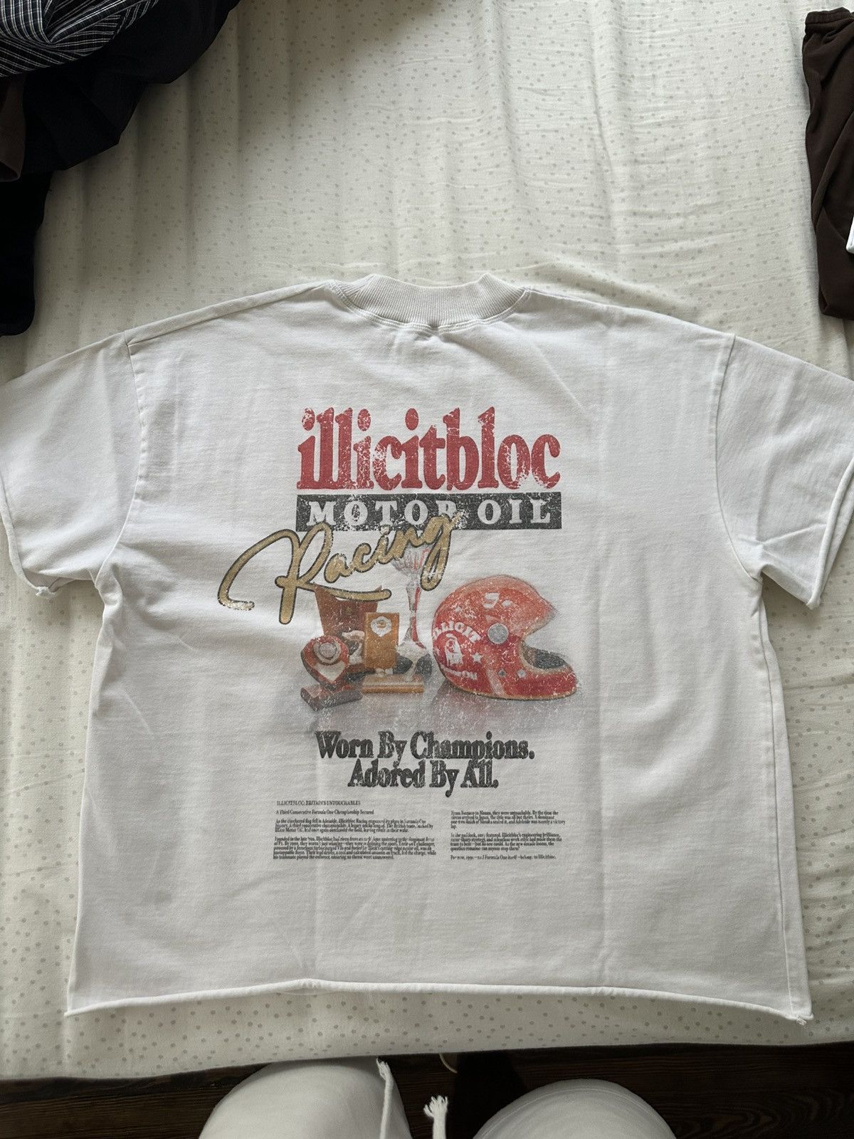 Other Illicit Bloc MAG RAW HEM T-SHIRT Size US S / EU 44-46 / 1 - 2 Thumbnail