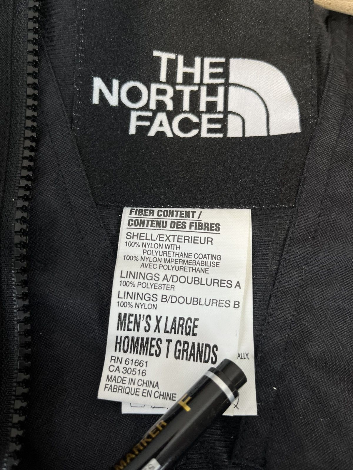 The North Face TNF Black The North Face Men’s XL OG RTG Vest Size US XL / EU 56 / 4 - 16 Thumbnail