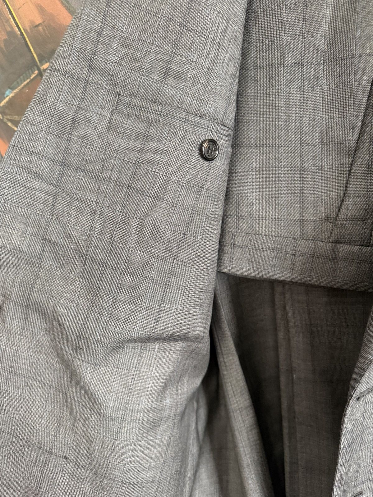 Dsquared2 Dsquared2 Napoli fit plaid check double breasted suit 54 Size 44R - 7 Thumbnail