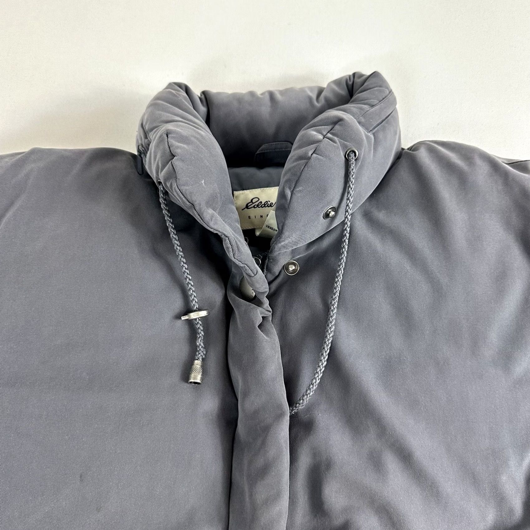 Eddie Bauer VINTAGE Eddie Bauer Hooded Parka Jacket Womens M Goose Down WPL-9647 CA00665 Gray Winter Full Zip Insulated Outdoor Outdoor Size M / US 6-8 / IT 42-44 - 4 Thumbnail