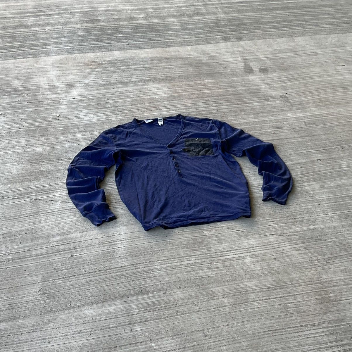 G-Star × Vintage G-Star Raw Vintage Sweatshirt Longsleeve Size US XL / EU 56 / 4 - 3 Thumbnail