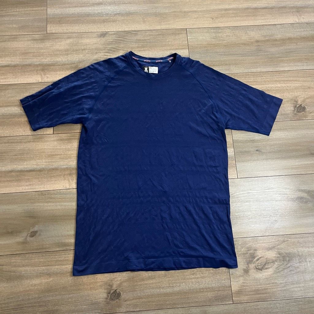 Chubbies Chubbies Blue Athletic Workout Shirt Men XL Bin O-73 Size US XL / EU 56 / 4 - 1 Thumbnail