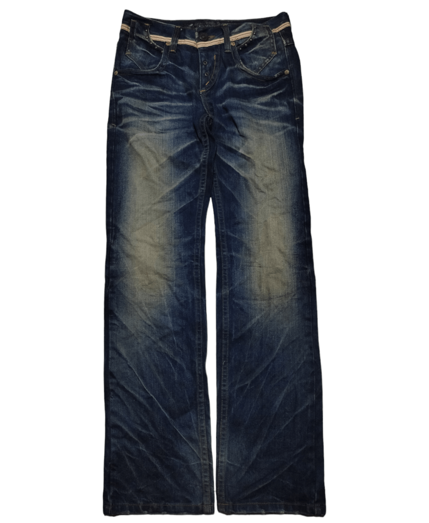 KMRii Red Pepper wash whisker Denim Size US 31 - 1 Thumbnail