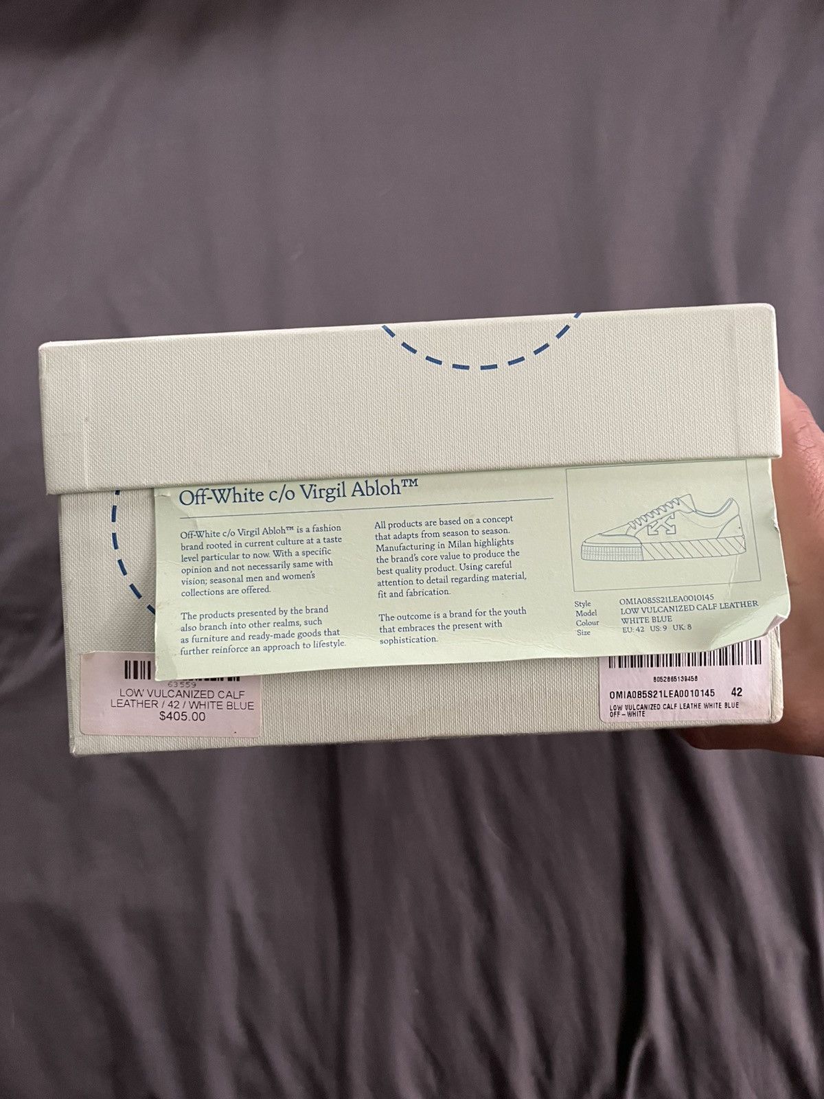 Off-White Off-White Vulcanized Sneaker Size US 9 / EU 42 - 10 Thumbnail