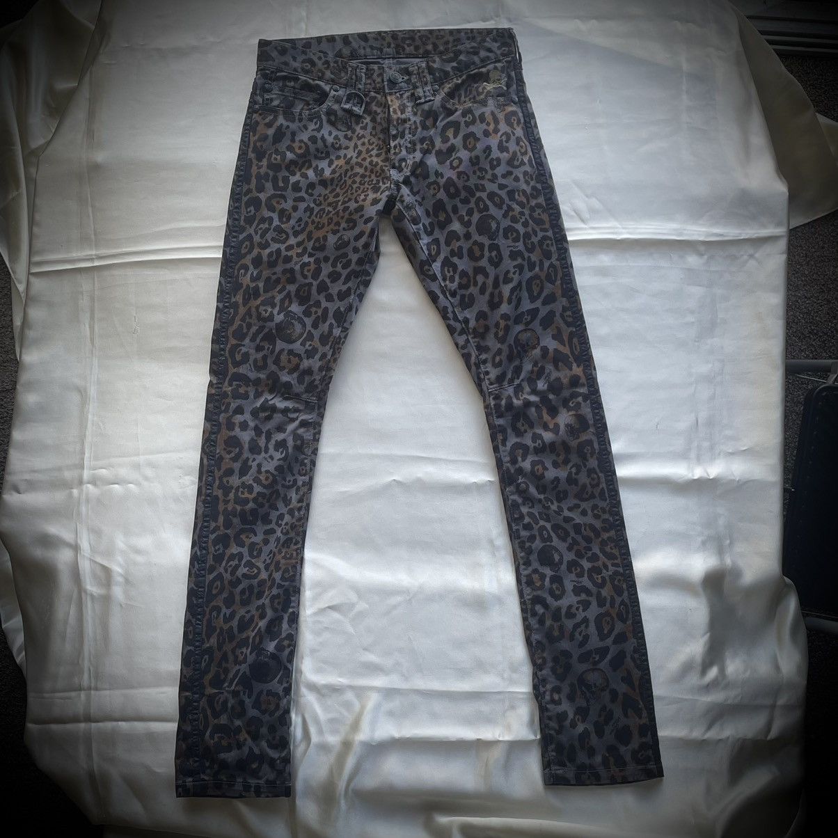 Roen Cheetah Print ROEN Jeans Size 28" / US 6 / IT 42 - 1 Thumbnail