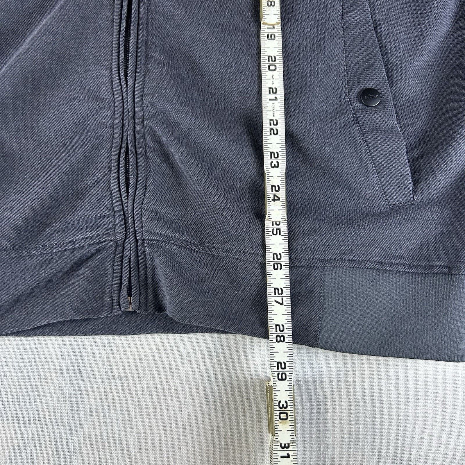 Greg Norman Greg Norman Full Zip Golf Athletic W/ Pocket Sz L Grey Size US L / EU 52-54 / 3 - 9 Thumbnail