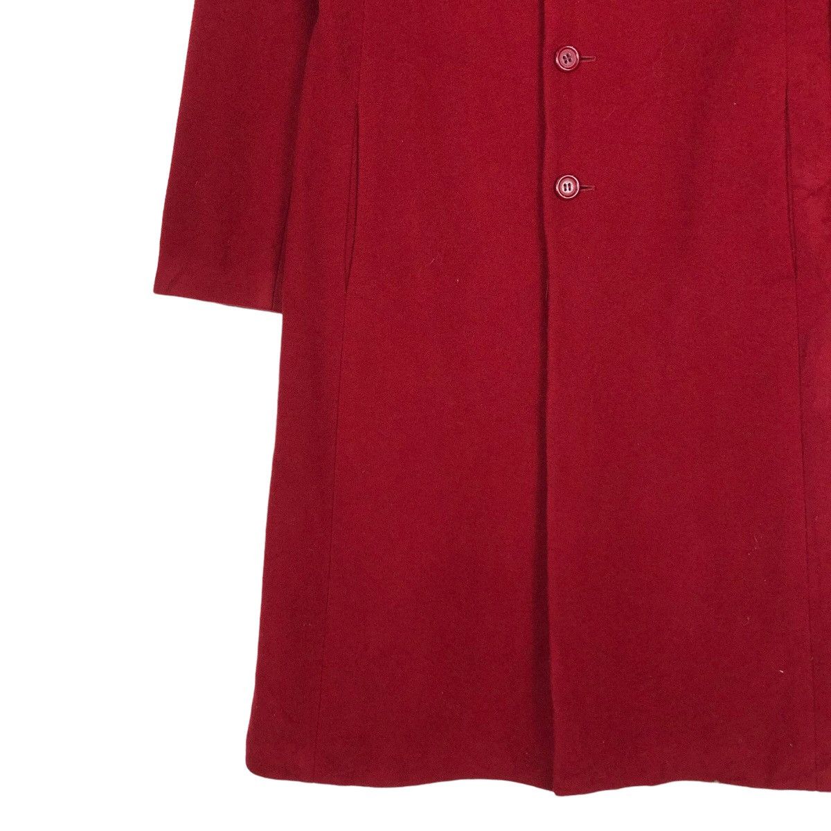 Japanese Brand 🔥Wool Herringbone Long Jacket Noue-rue Yohji Yamamoto Japan Size US M / EU 48-50 / 2 - 4 Thumbnail