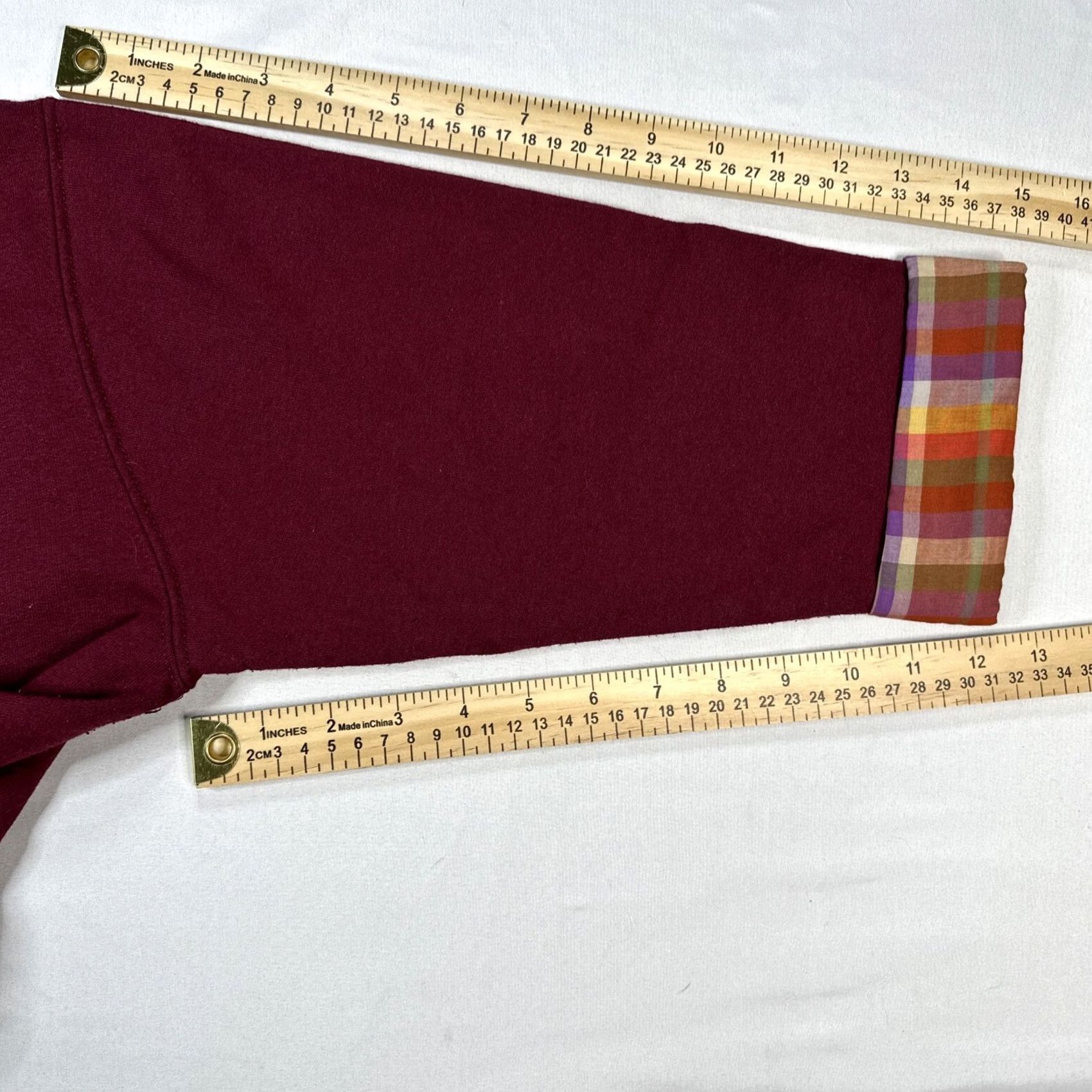 Hanes VINTAGE Hanes Her Way Shirt M Burgundy Grandma Sweatshirt Scarecrow Only Had Brain Size US M / EU 48-50 / 2 - 3 Thumbnail