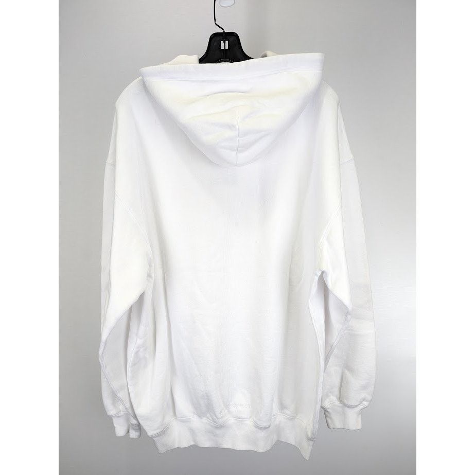 Balenciaga o1rshd1 Graphic-print Hoodie in White Size US S / EU 44-46 / 1 - 12 Thumbnail
