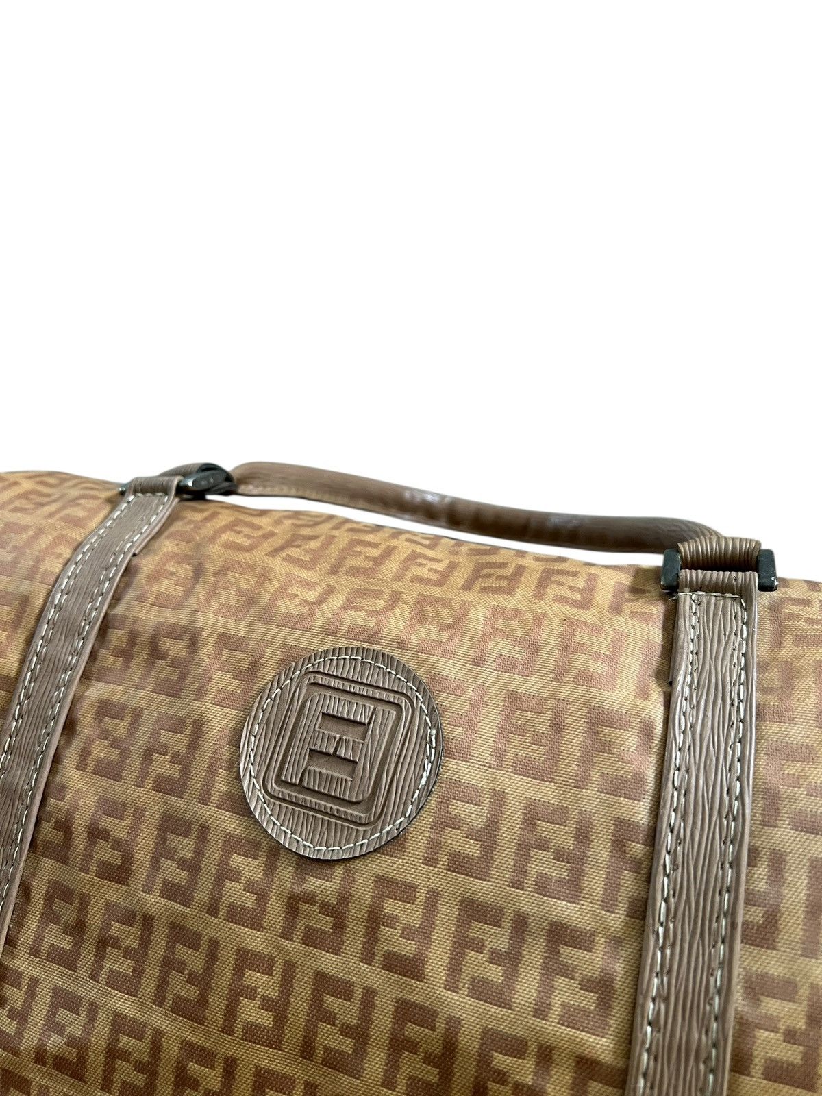 Fendi Vintage 70s Fendi Zucca Duffle Bag Size ONE SIZE - 8 Thumbnail
