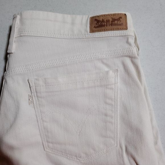 Levi's Levi's Rare 80's White Sz 6 Shorts with Pockets Size 28" / US 6 / IT 42 - 2 Thumbnail