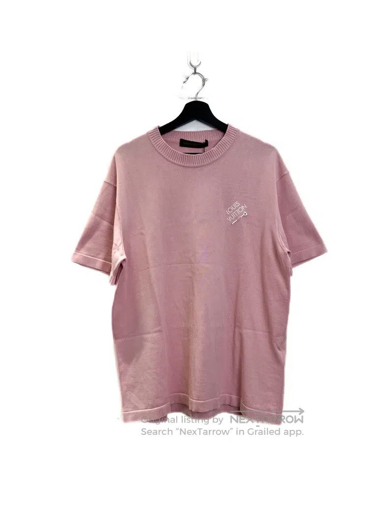 Louis Vuitton Louis Vuitton Tyler Signature Pink Pin Short Sleeve Size US L / EU 52-54 / 3 - 1 Thumbnail