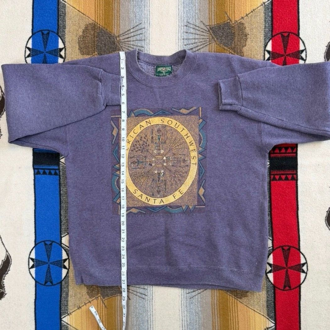 American Eagle Outfitters VINTAGE American Eagle Outfitters Sweatshirt Crew Neck XL Purple 90s USA Mens Pullover Long Sleeve Regular XS? Size US XL / EU 56 / 4 - 7 Thumbnail