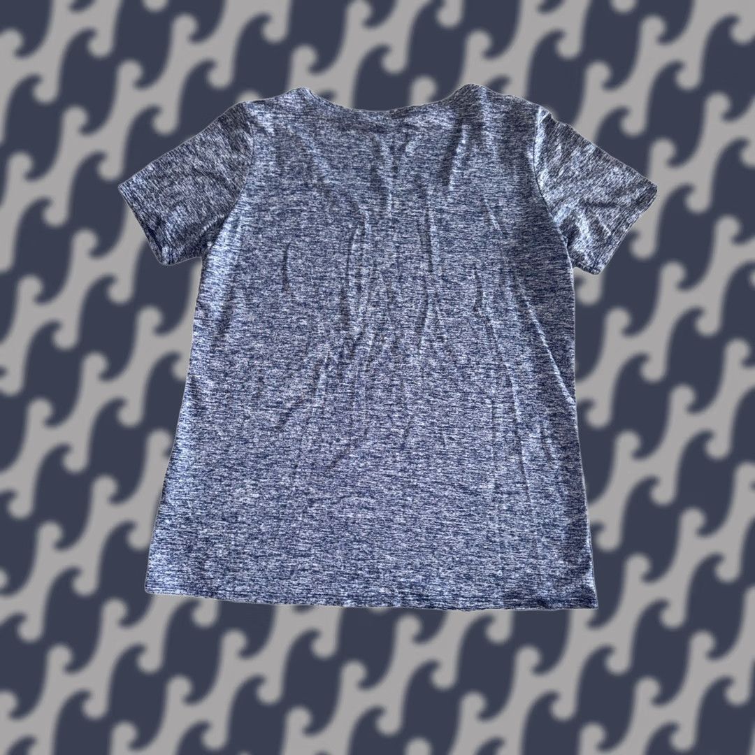 Nike Nike Dri-FIT T-Shirt Heather Blue Women Short Sleeve Top Medium Size M / US 6-8 / IT 42-44 - 1 Thumbnail