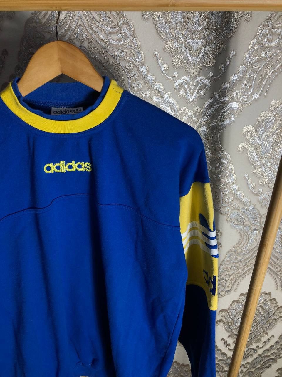 Adidas × Vintage VERY RARE ADIDAS ORIGINAL BIG LOGO SWEATSHIRT RETRO Y2K 90s Size US M / EU 48-50 / 2 - 4 Thumbnail