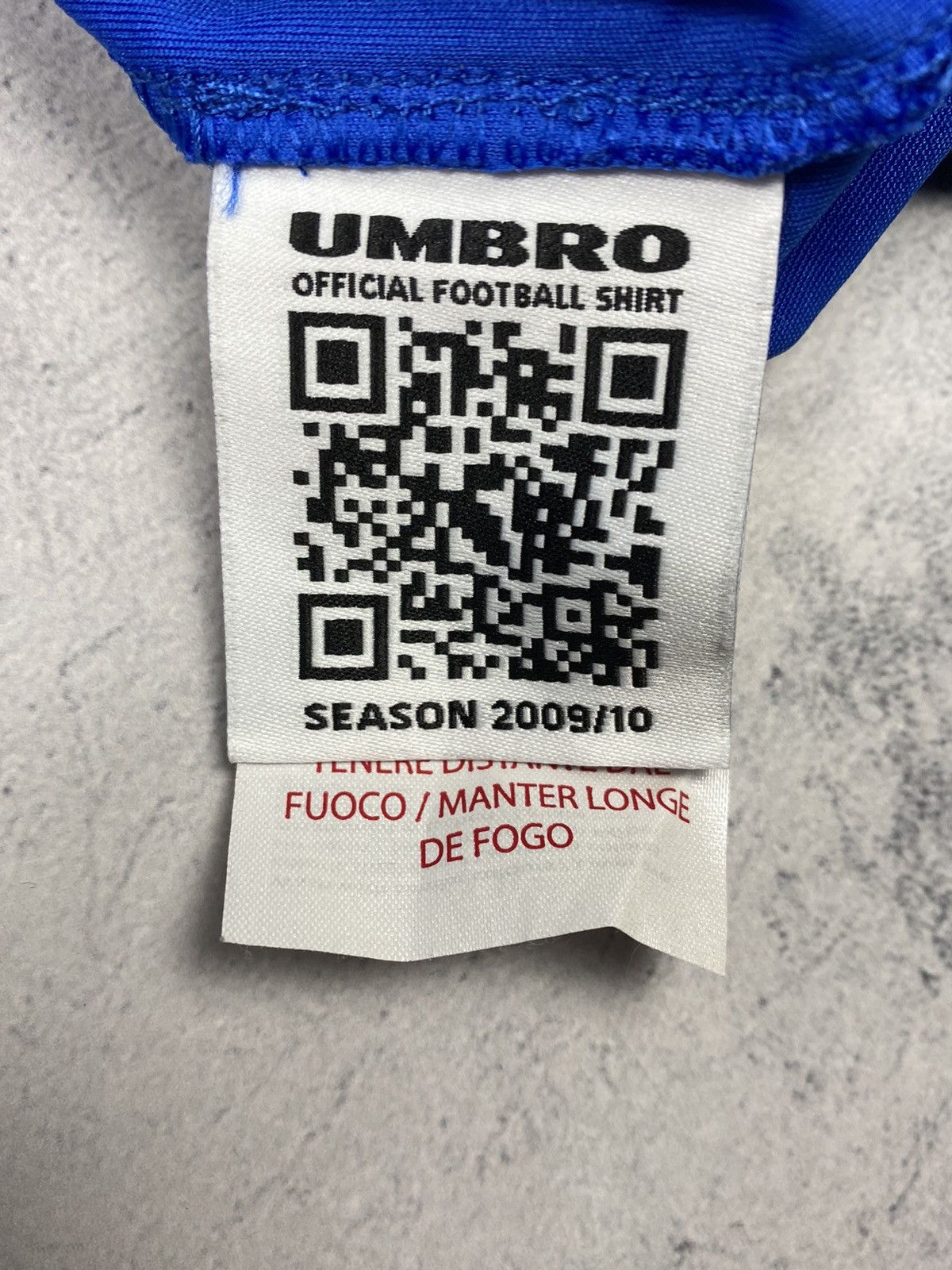 Umbro Umbro Rangers Home Kit Football Soccer Jersey Size M Size US M / EU 48-50 / 2 - 15 Thumbnail