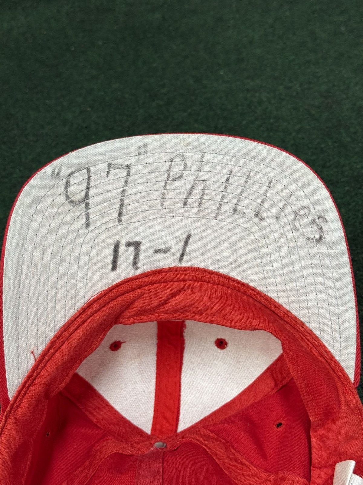 Vintage Vintage 90s Philadelphia Phillies Snapback Hat Size ONE SIZE - 5 Thumbnail