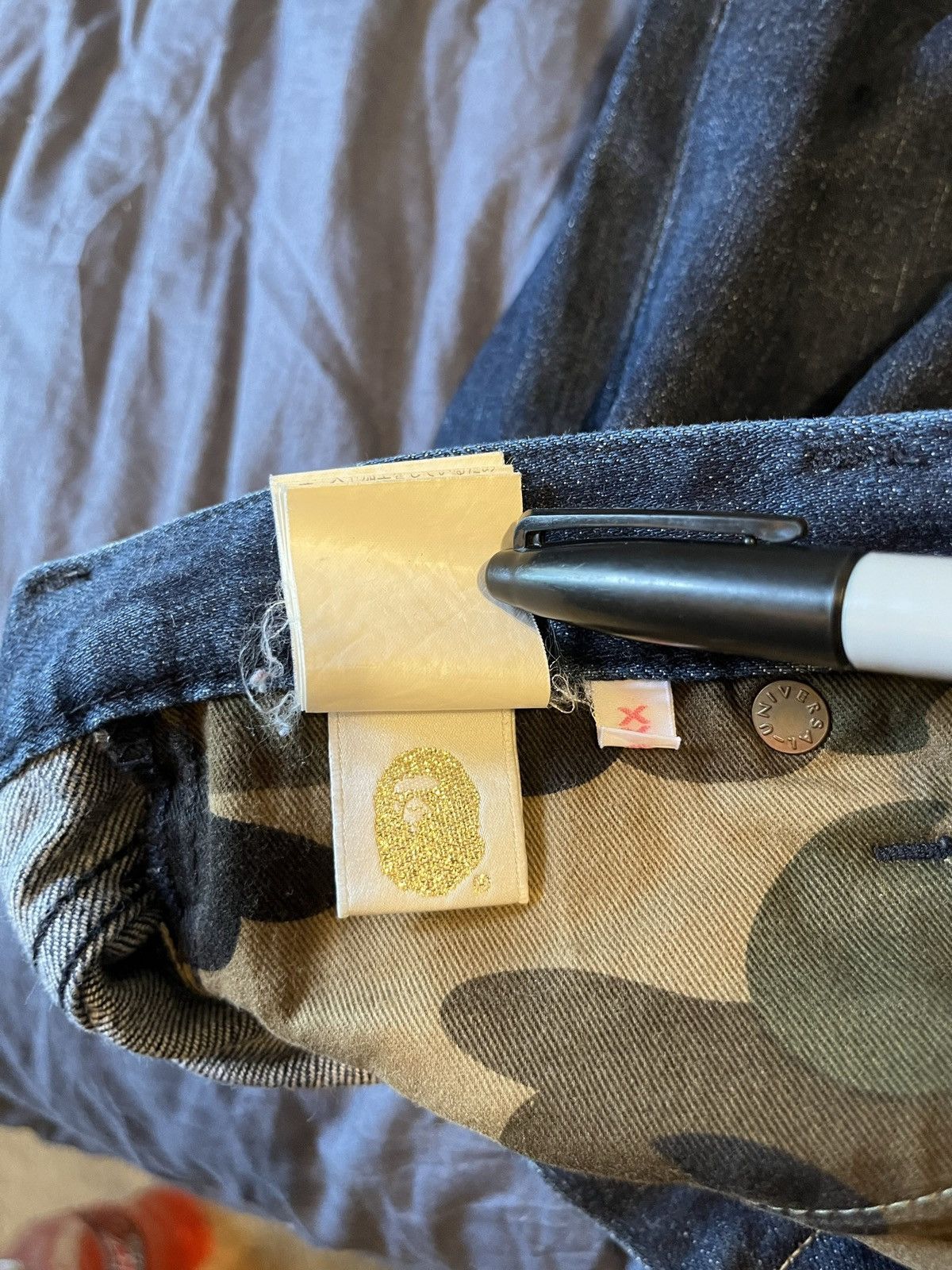 Bape Bape Ape Head jeans Size 28" / US 6 / IT 42 - 5 Thumbnail
