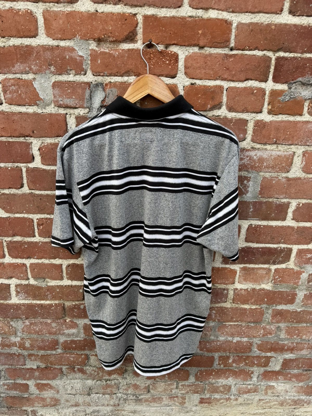 Supreme Supreme Heather Stripe Polo Size US L / EU 52-54 / 3 - 2 Thumbnail