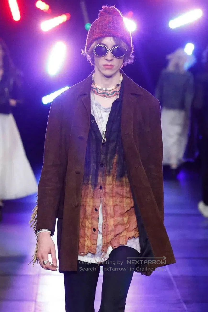 Yves Saint Laurent Multi Plaid Long-Sleeve Button-Up Shirt. Size US XS / EU 42 / 0 - 9 Thumbnail