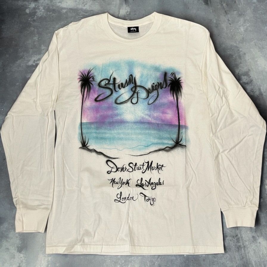 Dover Street Market × Stussy Stussy x DSM Long sleeve Size US L / EU 52-54 / 3 - 1 Thumbnail