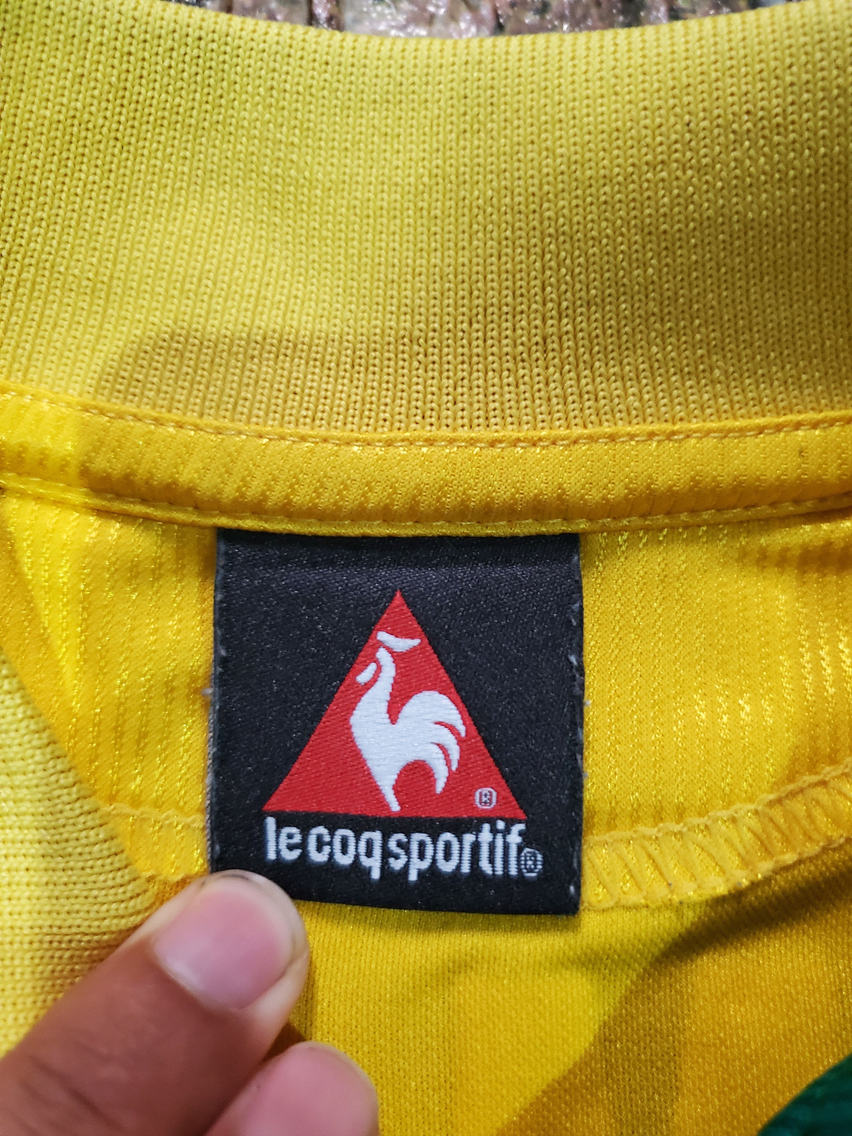 Le Coq Sportif vintage fc Nantes 2000 - 2001 champion de france jersey Size US XL / EU 56 / 4 - 5 Thumbnail