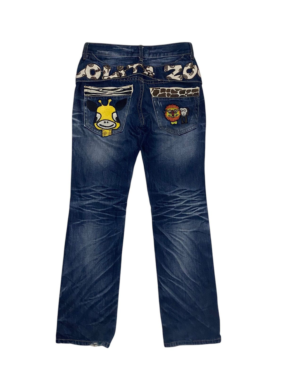 Japanese Brand Distressed Yoshitomo Nara x Lolita Jeans Size US 29 - 1 Thumbnail