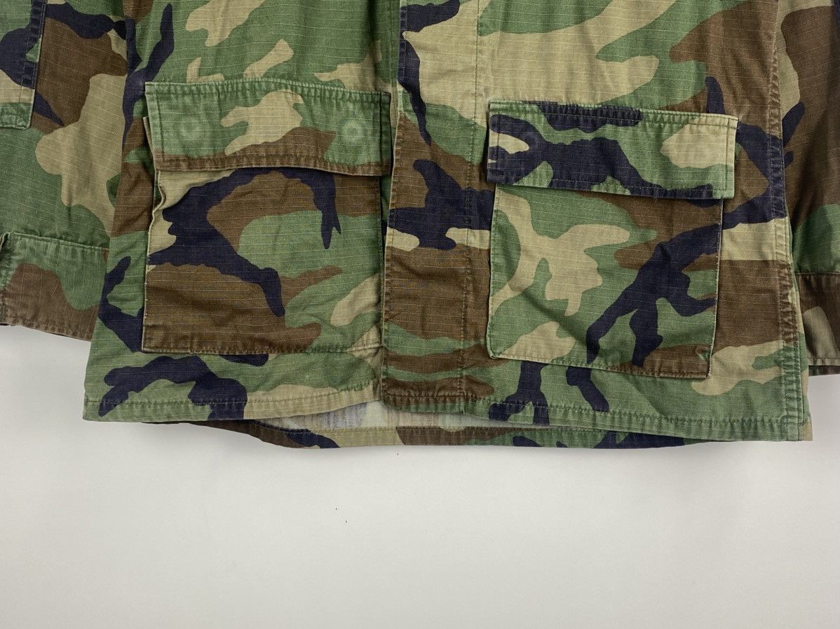 Vintage US Army M81 Woodland Camouflage BDU Jacket - Small Regular Size US M / EU 48-50 / 2 - 6 Thumbnail