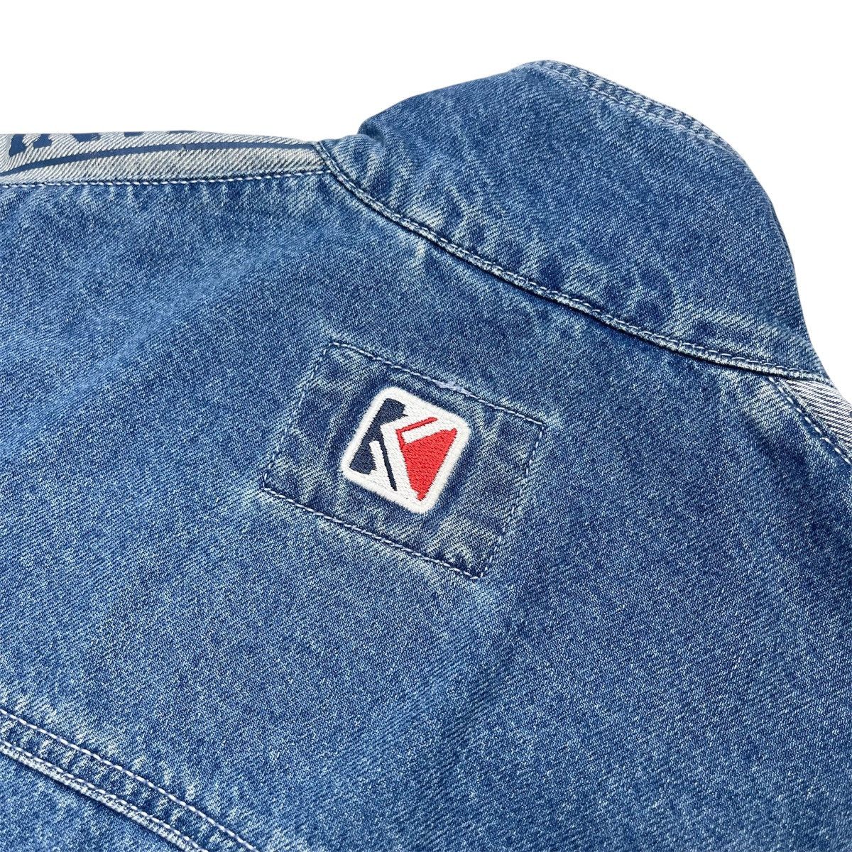 Karl Kani Karl Kani Vintage Cropped Denim Jean Jacket Size L / US 10 / IT 46 - 9 Thumbnail