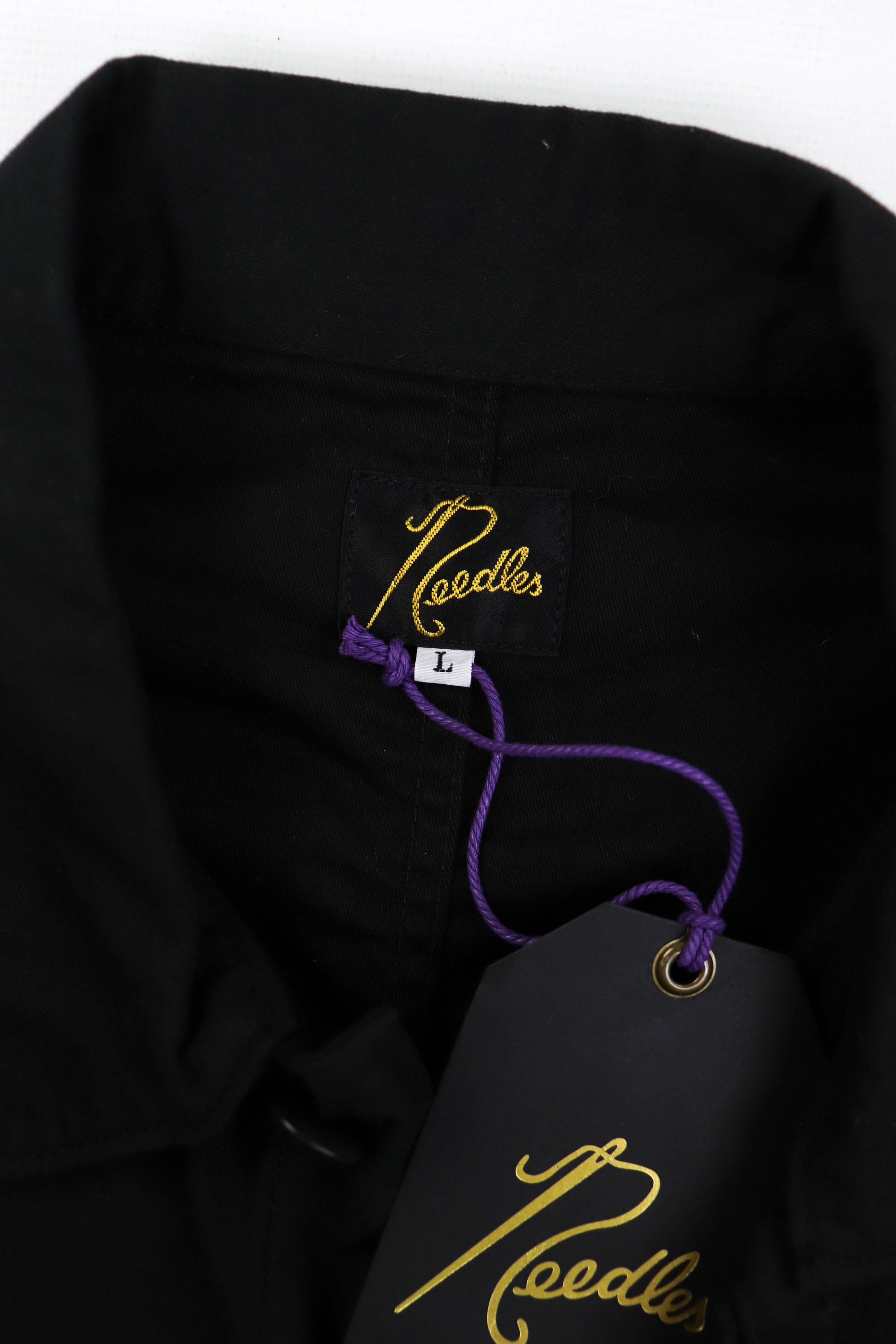 Needles NWT Needles Made in Japan Black Chore Coat Jacket Size US L / EU 52-54 / 3 - 9 Thumbnail
