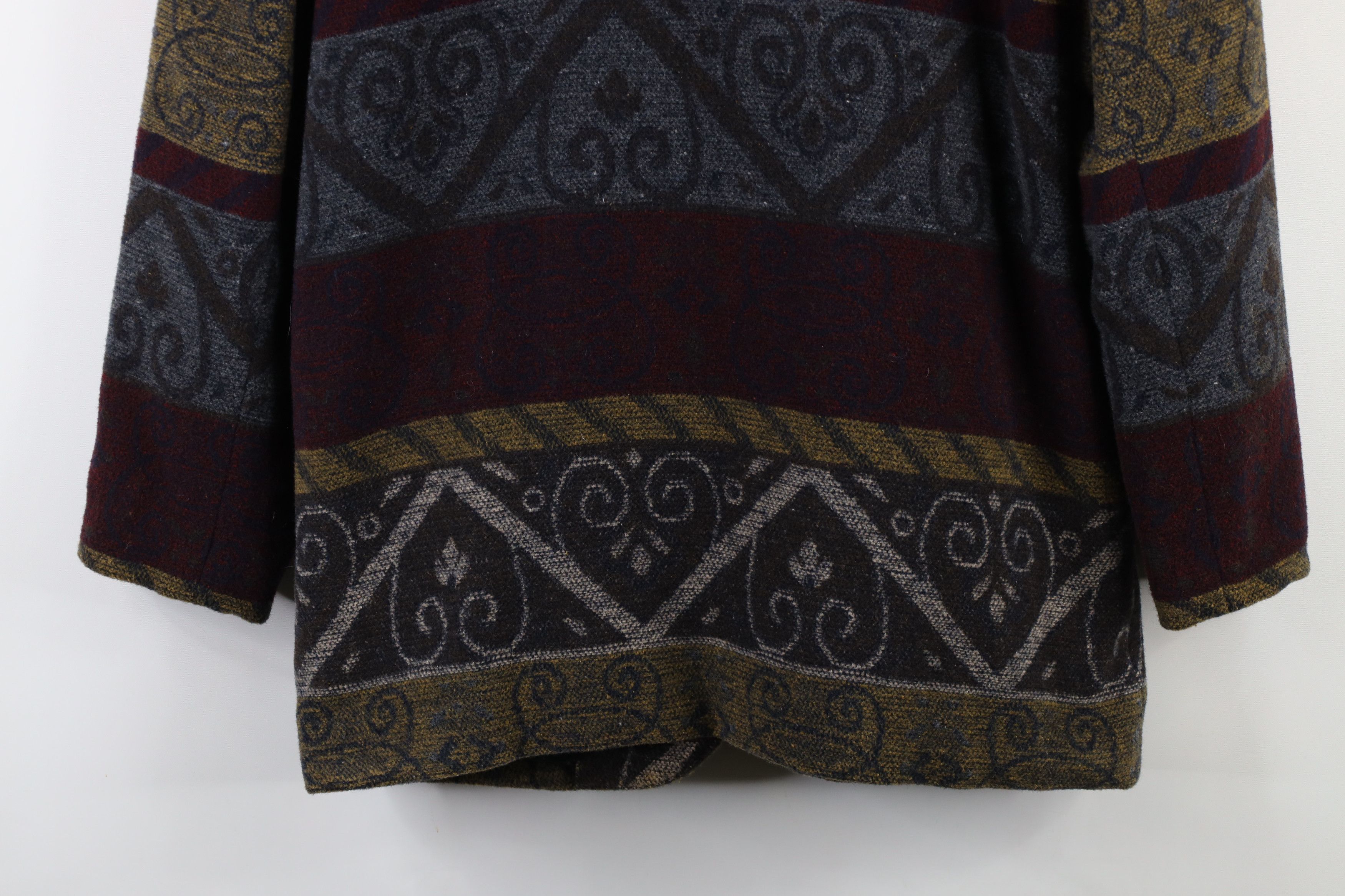 Vintage Vintage 90s Streetwear Tapestry Geometric Blazer Jacket Coat Size M / US 6-8 / IT 42-44 - 13 Thumbnail