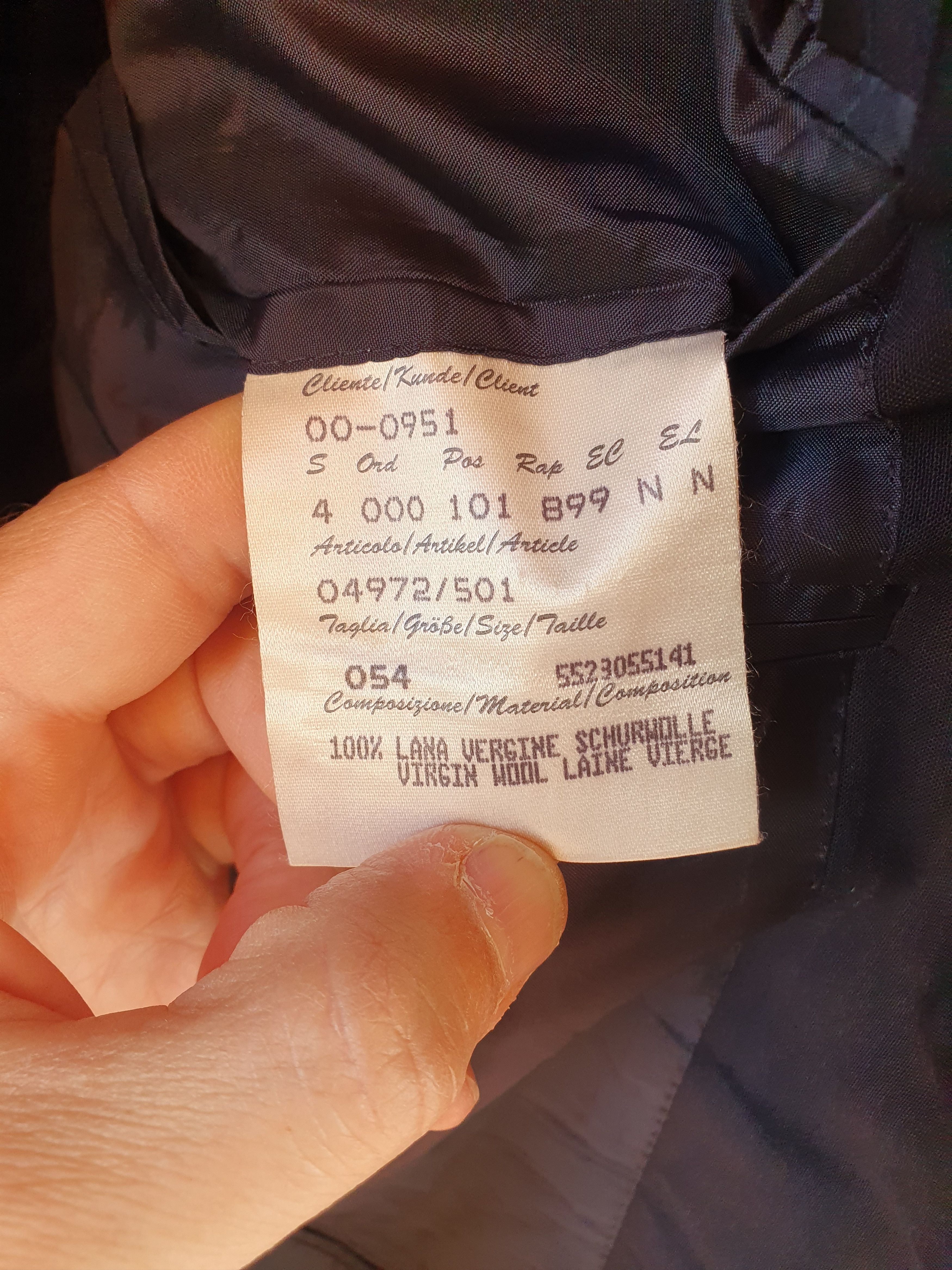 Baldessarini Baldessarini Made in Italy Virgin Wool blazer sz 44 Size 44R - 11 Thumbnail