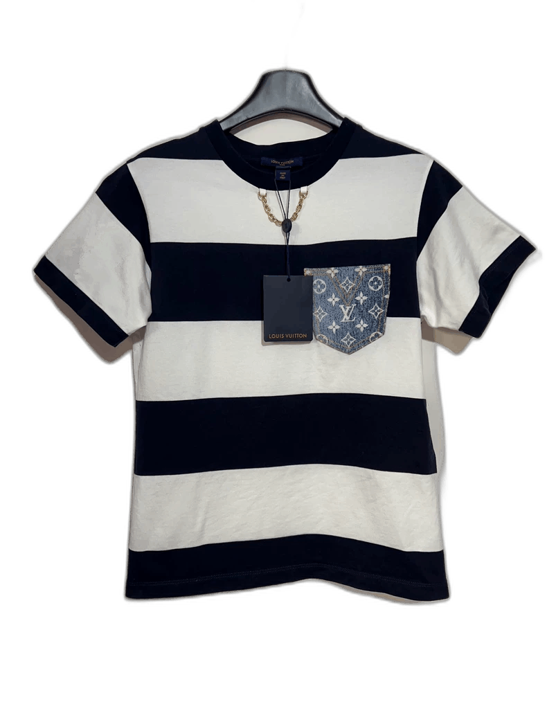 Louis Vuitton Louis Vuitton Striped Short Sleeve TShirt-2506 Size S / US 4 / IT 40 - 1 Thumbnail