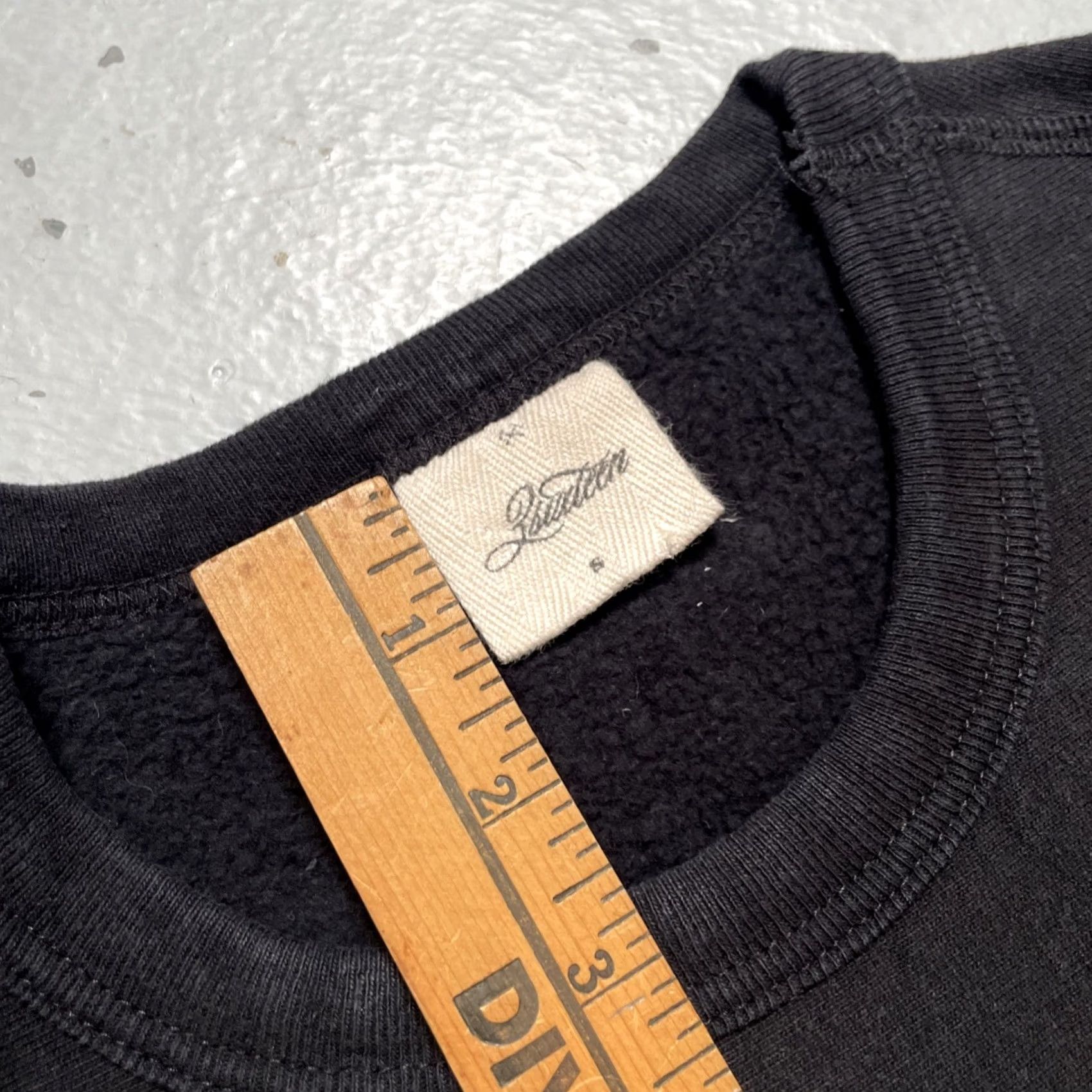 3sixteen 3Sixteen Heavyweight Sweatshirt Made Canada S Black Vintage Athletic Work Leisure Outdoor Mens Size US S / EU 44-46 / 1 - 4 Thumbnail