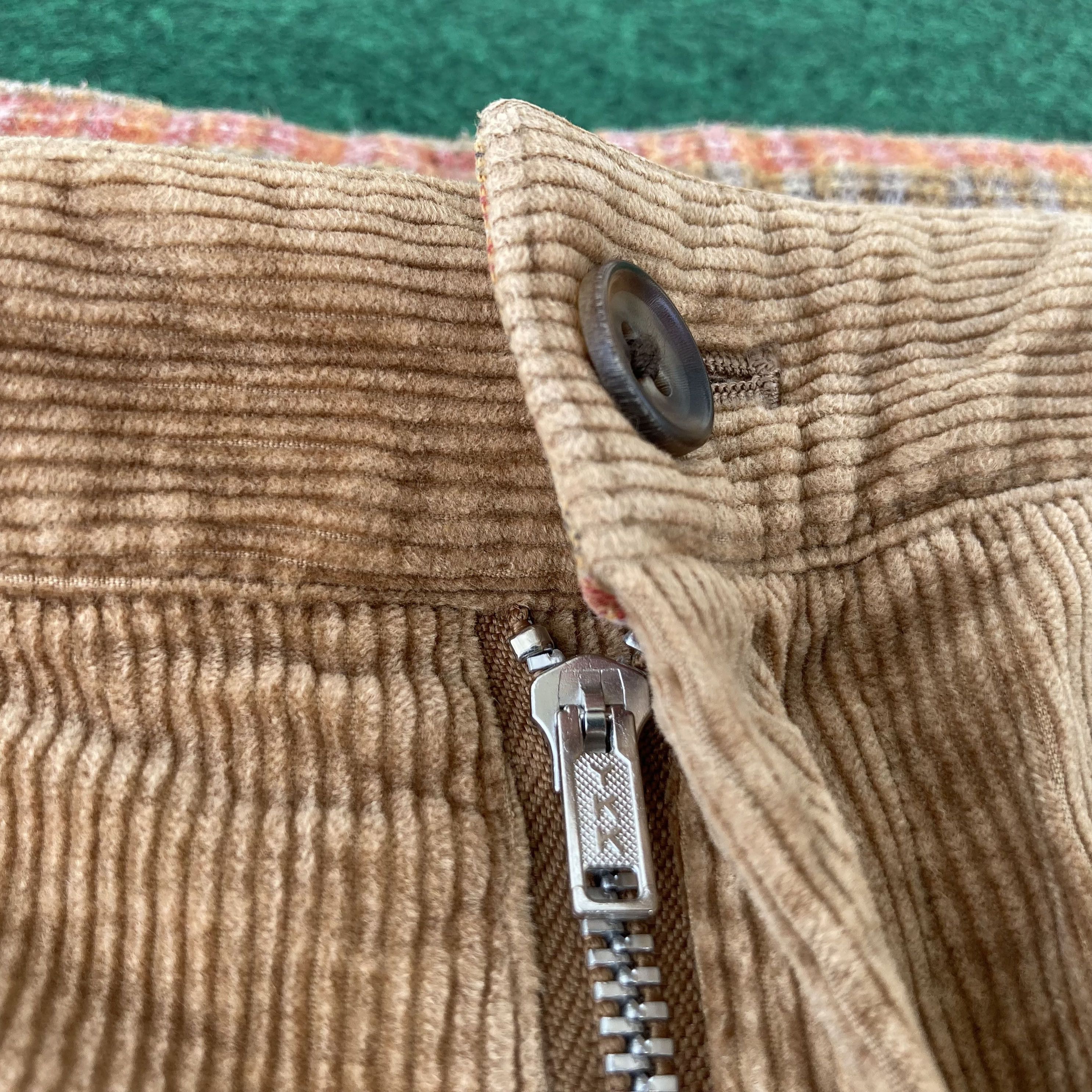 Beauty Beast × Japanese Brand × Mademoiselle Non Non Vtg Papas Golf Papas Pant Trouser Baggy Corduroy Jeans Size US 36 / EU 52 - 4 Thumbnail