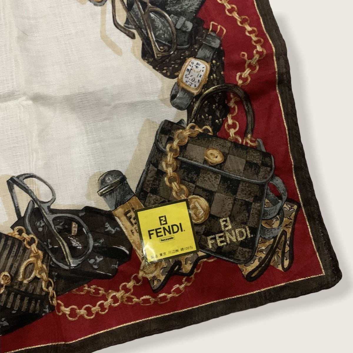 Fendi Fendi Roma Small Scarves Size ONE SIZE - 3 Thumbnail