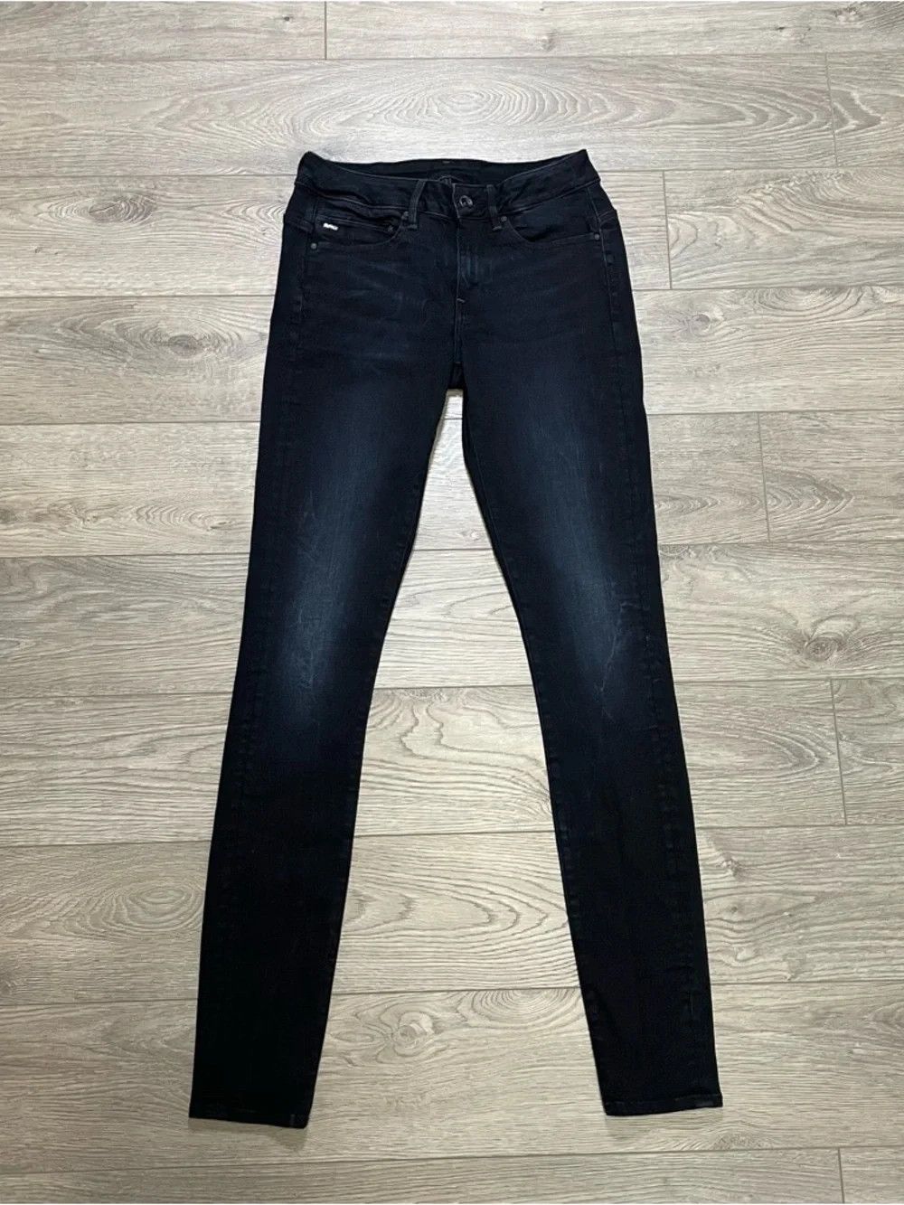 G-Star G-Star RAW Midge Zip Mid Skinny Jeans navy Denim W28 L34 Size 28" / US 6 / IT 42 - 1 Thumbnail