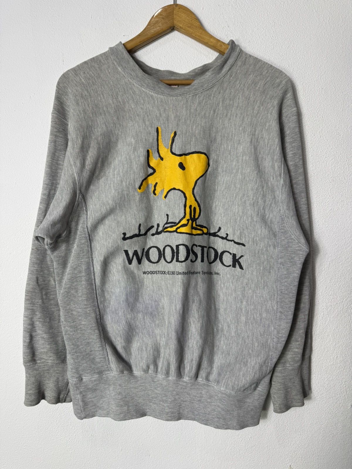 Peanuts × Vintage Vintage Peanuts Woodstock sweatshirt Size US L / EU 52-54 / 3 - 1 Thumbnail