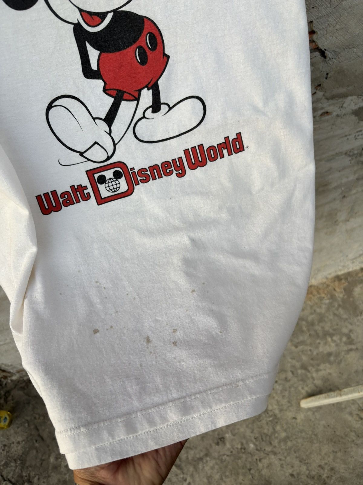 Vintage Vintage 80s Walt Disney World Mickey Mouse Raglan Size US XL / EU 56 / 4 - 7 Thumbnail