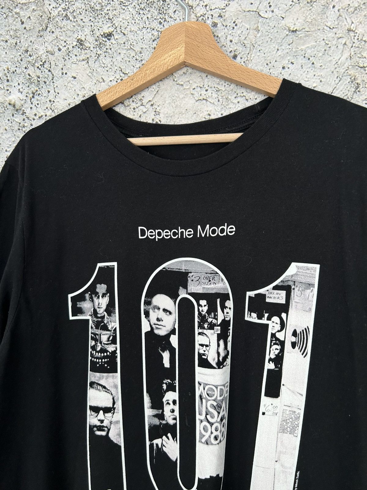 Band Tees Depeche Mode 101 Graphic Tee Vintage Rock Band Alternative Size US L / EU 52-54 / 3 - 3 Thumbnail