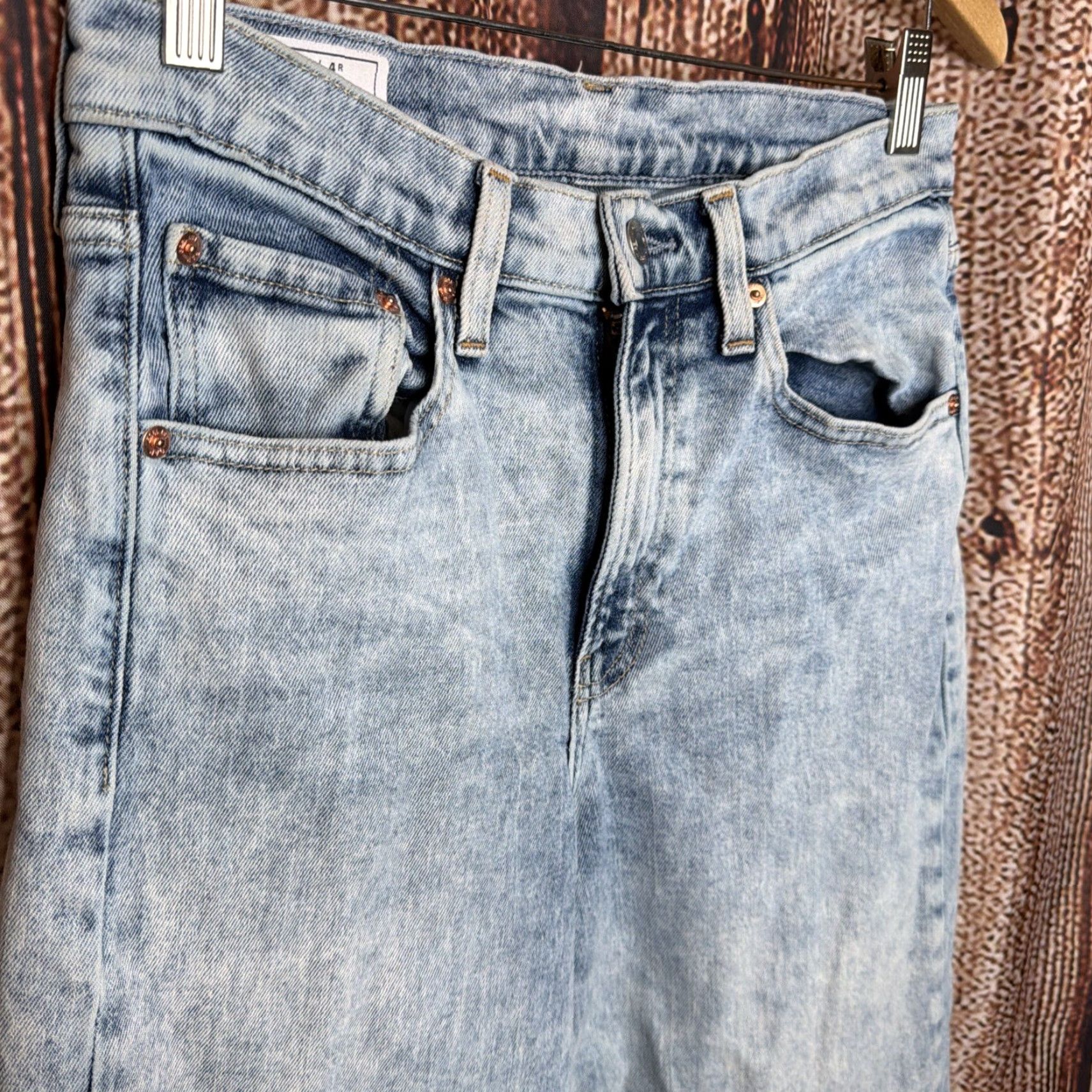 Gap GAP Jeans Womens High Rise Stride Light Wash Denim 27/4R Blue Size 27" / US 4 / IT 40 - 2 Thumbnail