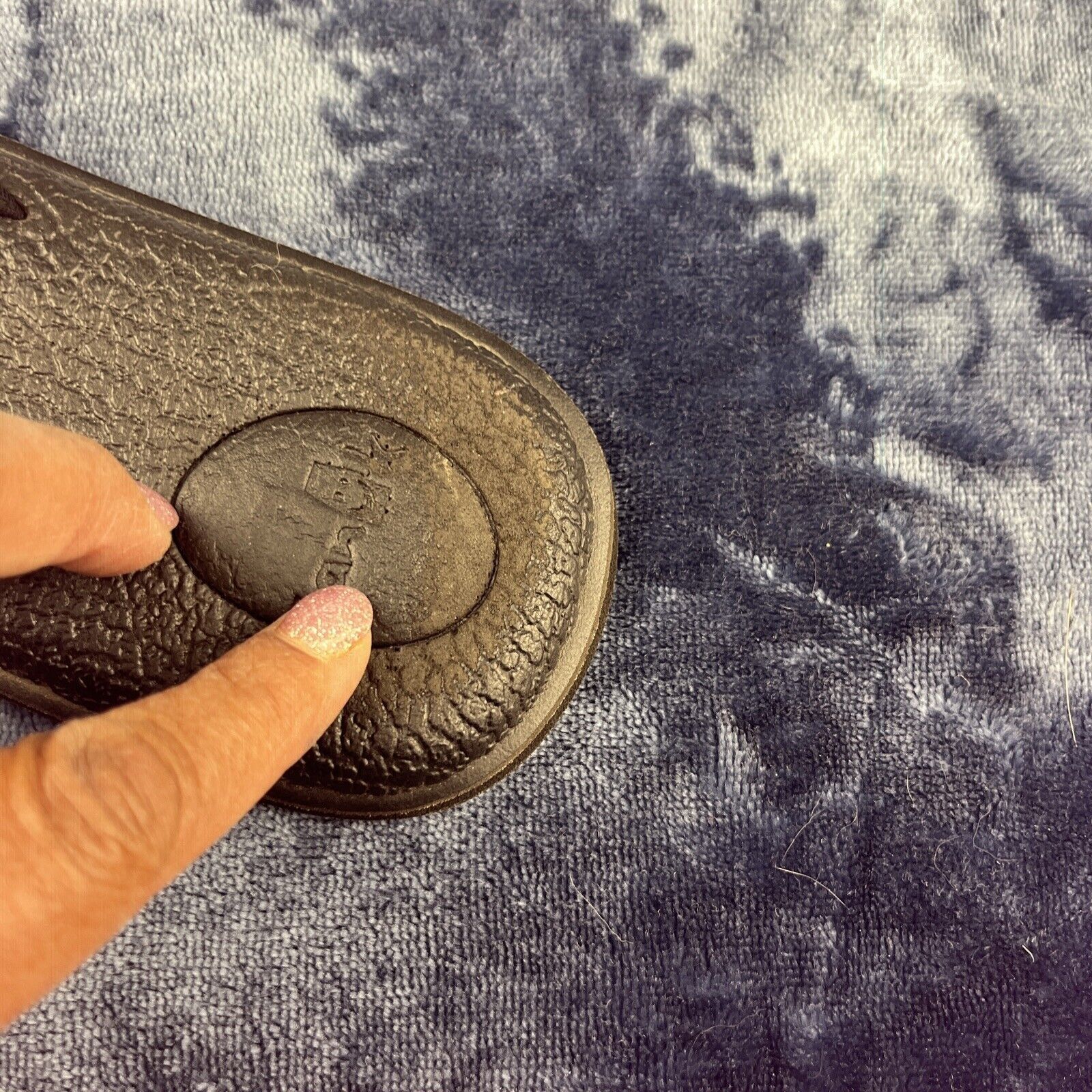 Sanuk Sanuk Yoga Salty Flip Flop Sandals Women's Size 10 Black Size US 10 / IT 40 - 3 Thumbnail