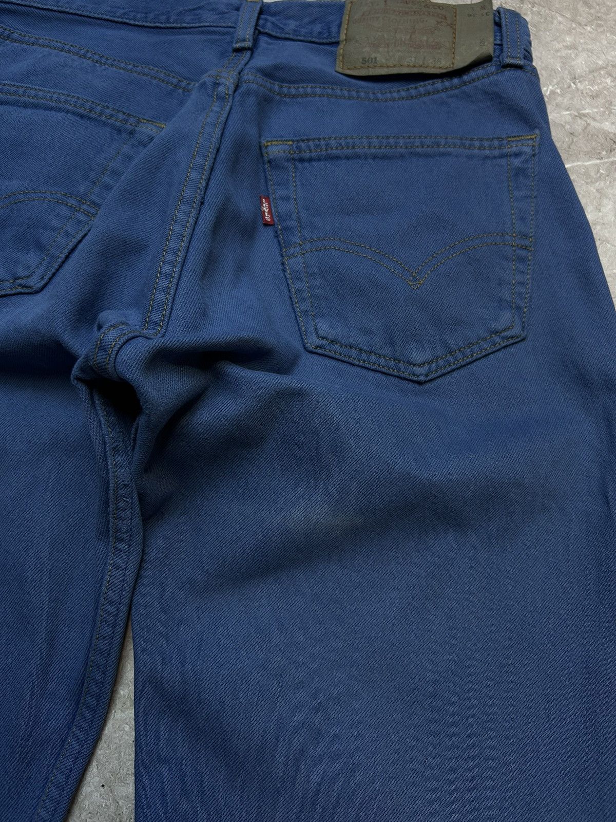 Levi's × Vintage Vintage 90s Levis 501 Denim Jeans Made In USA Size US 31 - 6 Thumbnail