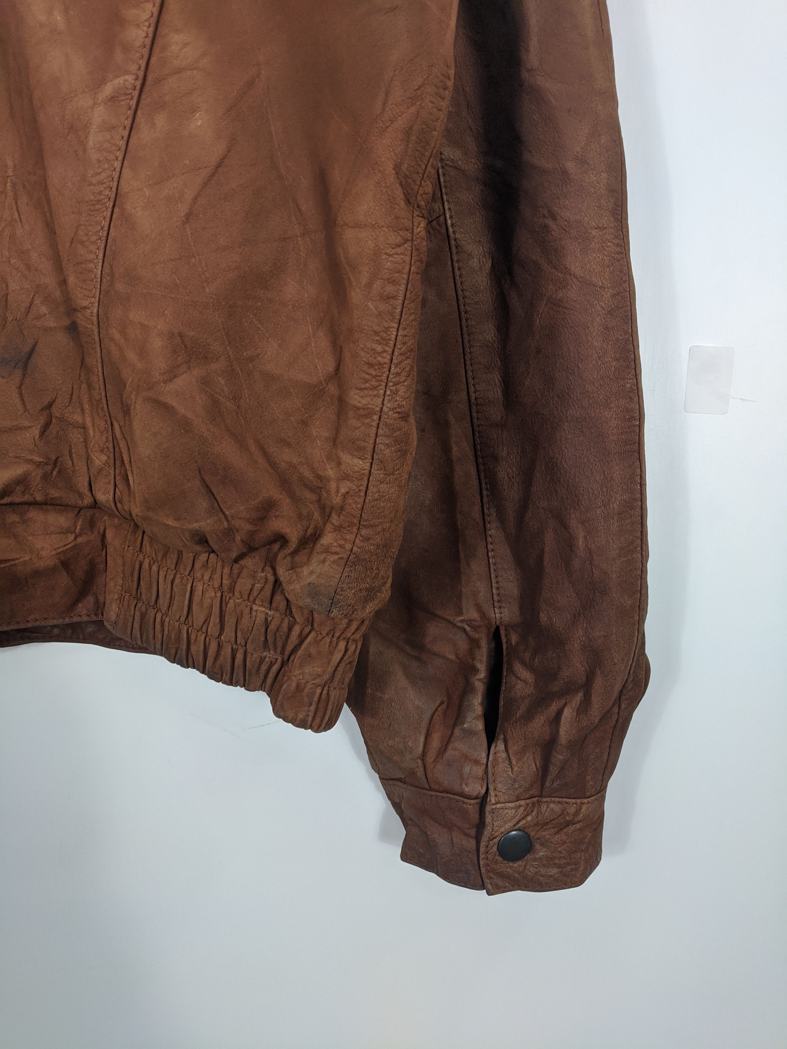 Vintage Vintage 80s Studio 7036 Leather Jacket J0347 Size US M / EU 48-50 / 2 - 11 Thumbnail