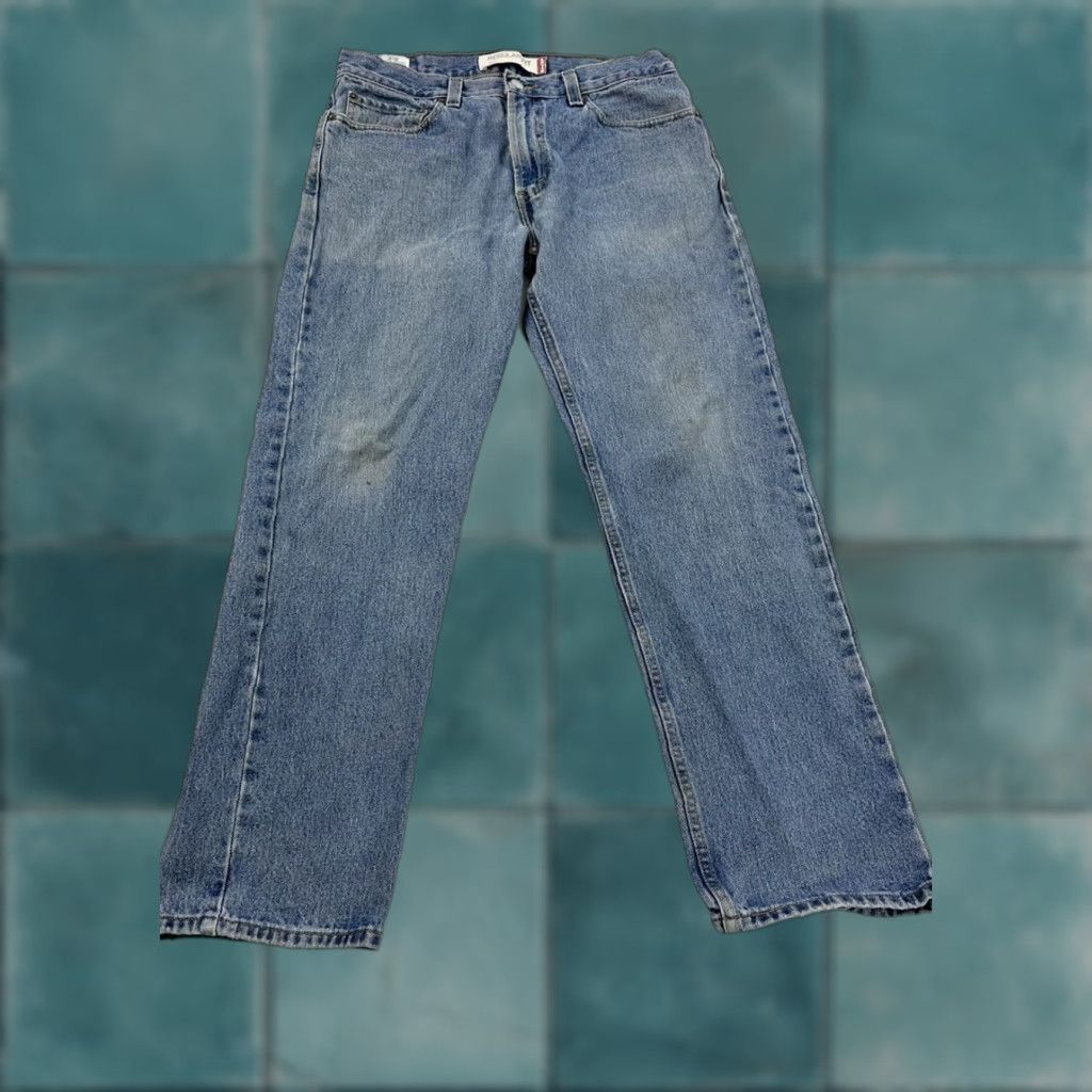 Levi's VINTAGE Levi's 505 Jeans Mens 33 x 30 Blue Stains See Pics Regular 33x30 Straight Comfort Men Size US 33 - 1 Thumbnail