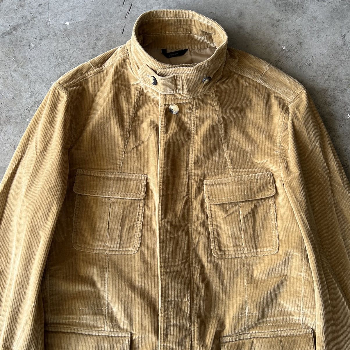 Brioni Brioni - Corduroy Sahariana Jacket Size US XXL / EU 58 / 5 - 4 Thumbnail