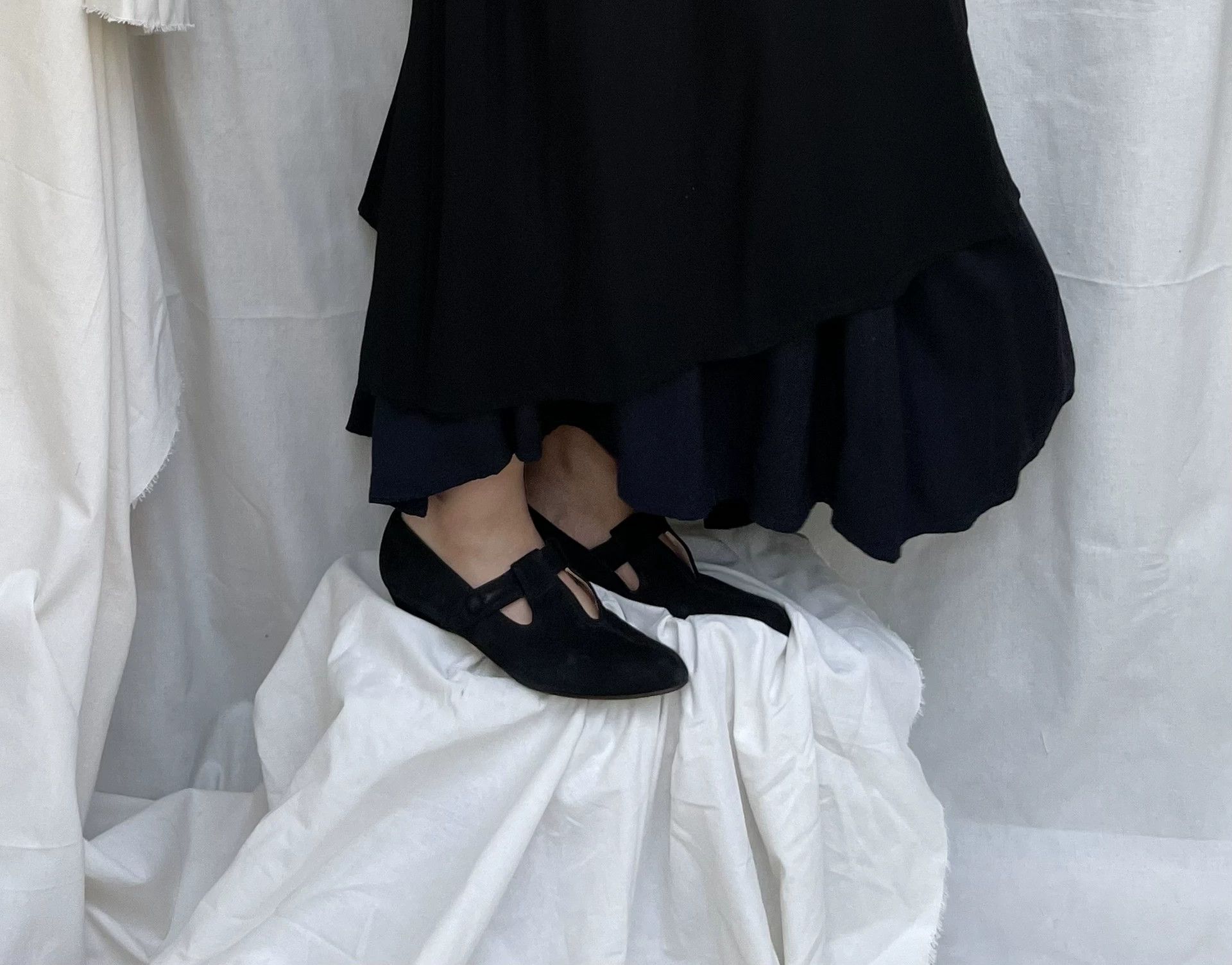 Kenzo KENZO 1982 Blue-Black Suede Pointed-Toe Shoes Size US 8 / IT 38 - 3 Thumbnail
