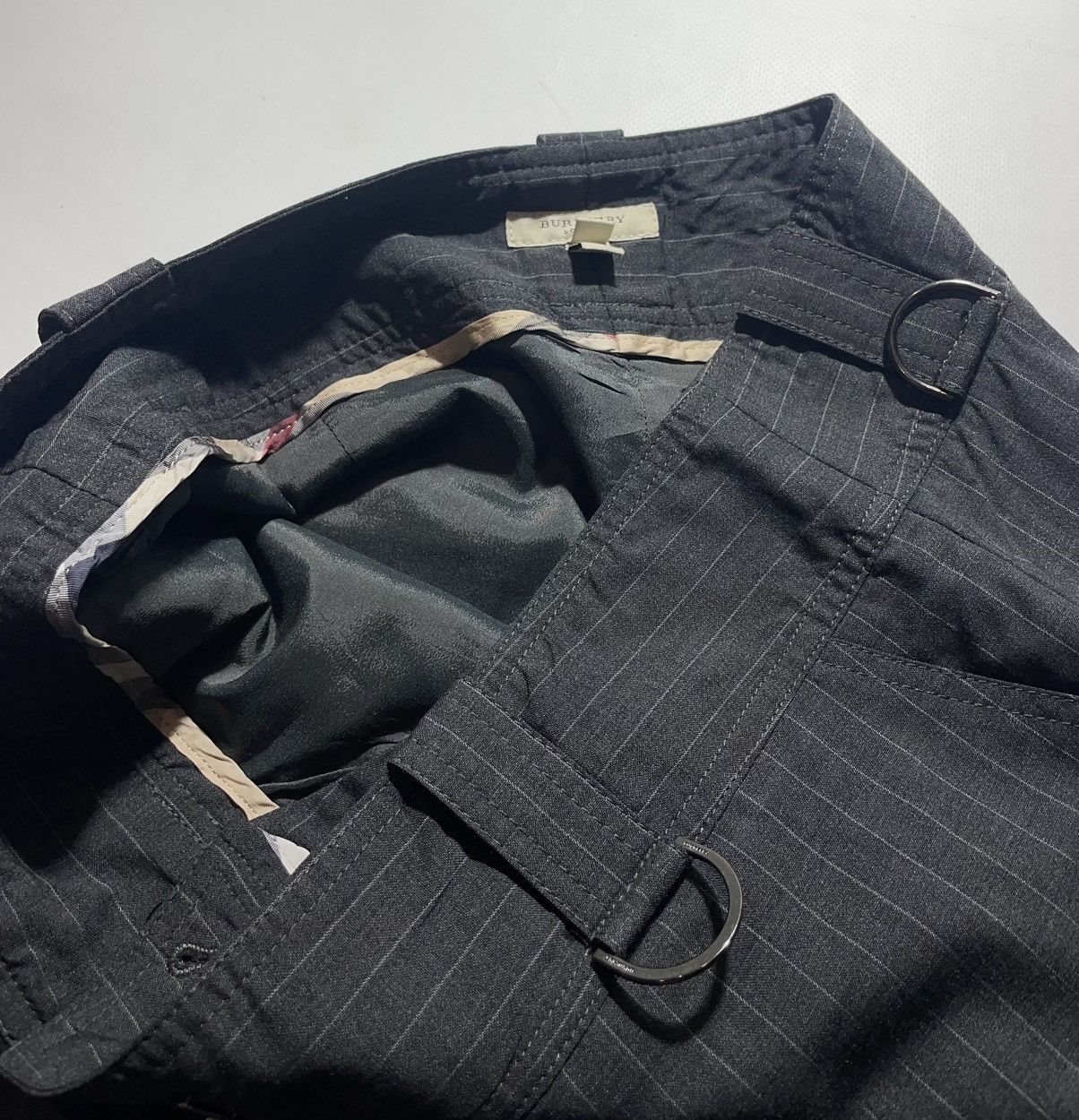 Burberry Burberry Classic Stripped Women’s Pants Size 28" / US 6 / IT 42 - 8 Thumbnail
