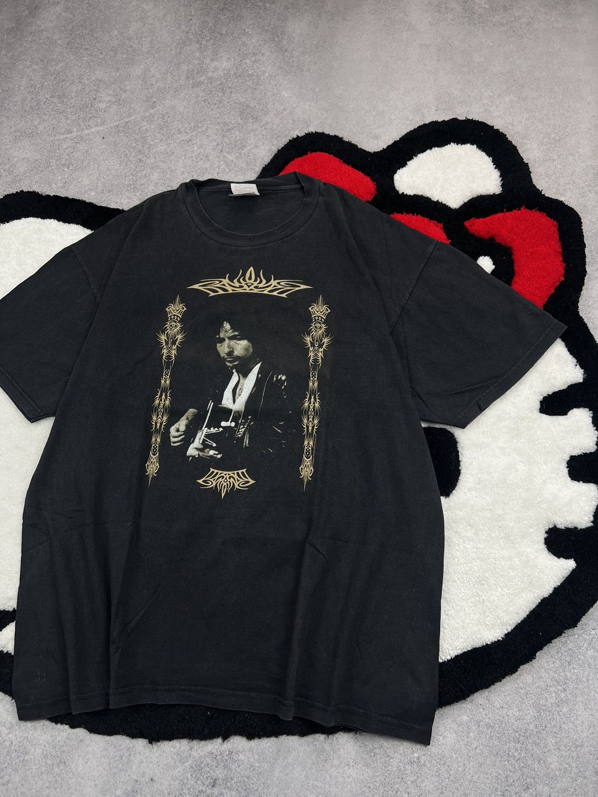 Band Tees Vintage Bob Dylan 1996 Tour Band Faded Y2K Tee Shirt Size US XL / EU 56 / 4 - 3 Thumbnail